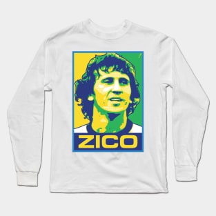 Zico - BRAZIL Long Sleeve T-Shirt